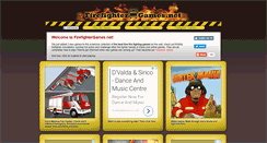 Desktop Screenshot of firefightergames.net